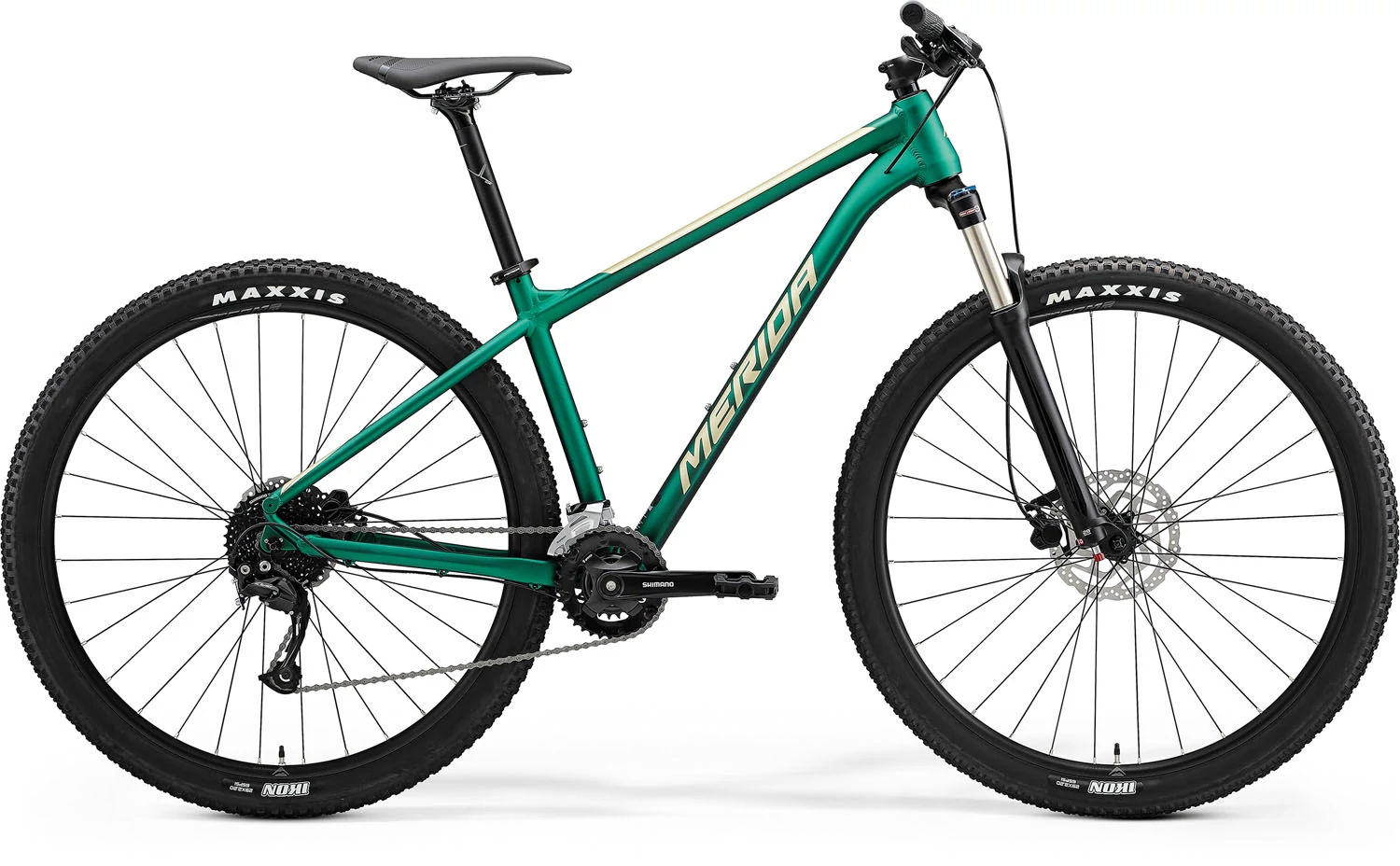 MERIDA 2022 BIG NINE 100-2X MTB KERÉKPÁR ÖRÖKZÖLD/PEZSGŐ