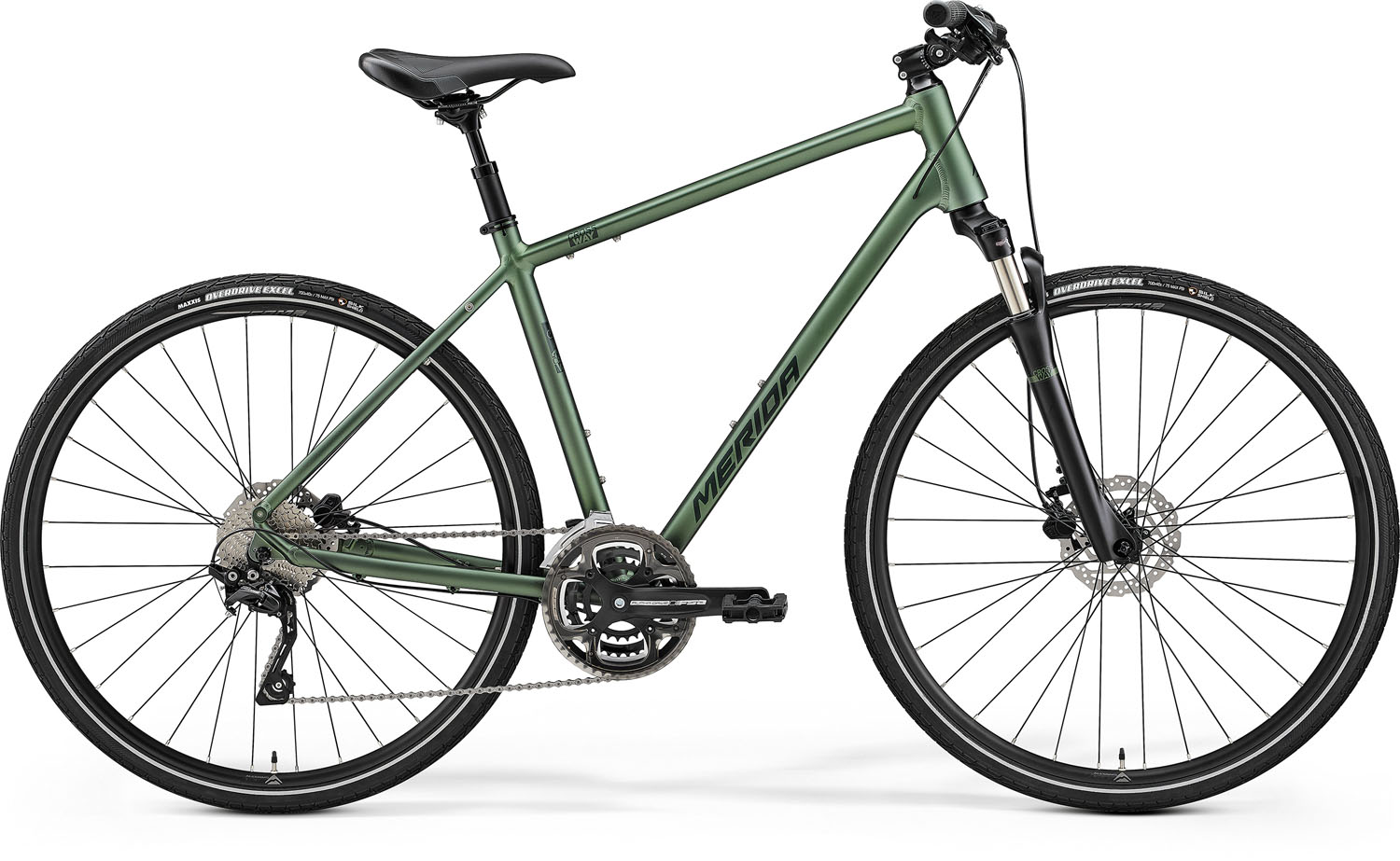 MERIDA 2022 CROSSWAY 300 FÉRFI CROSS TREKKING KERÉKPÁR ZÖLD/SÖTÉTZÖLD