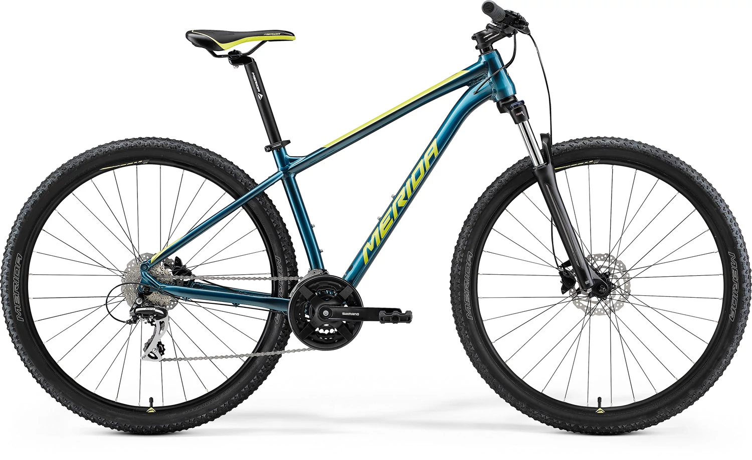 MERIDA 2022 BIG NINE 20-2X MTB KERÉKPÁR KÉKESZÖLD/KÉK/LIME