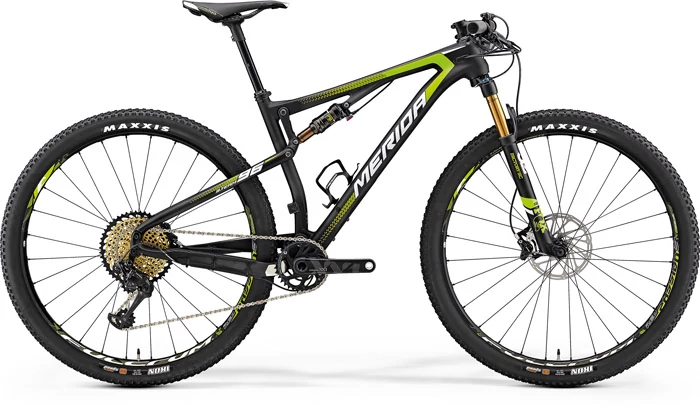MERIDA 2018 NINETY-SIX 9 TEAM MTB kerékpár MATT UD(ZÖLD/FEHÉR)