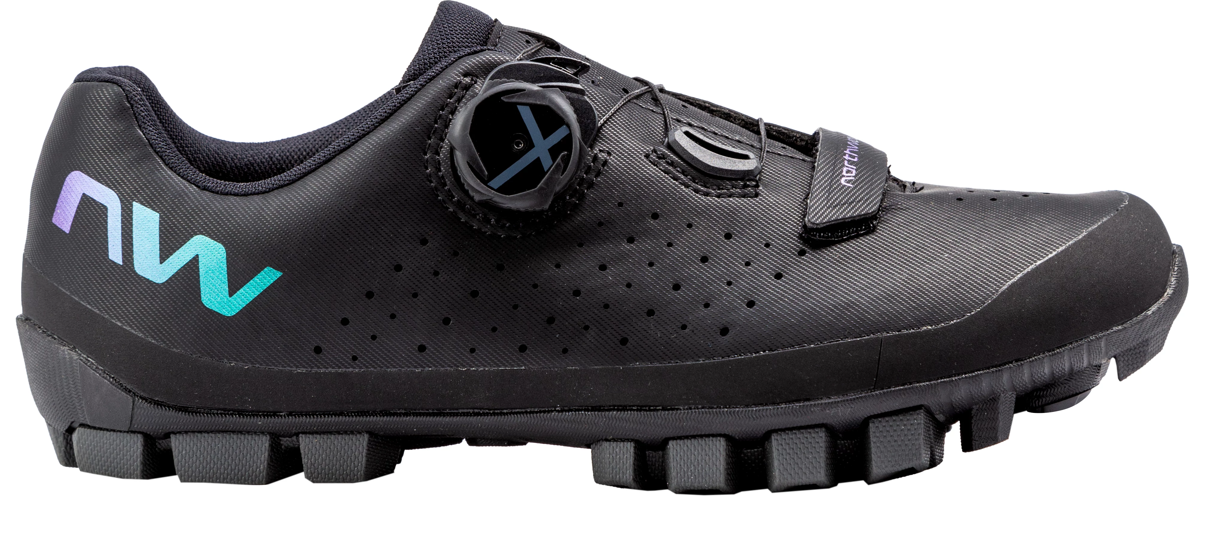 CIPŐ NORTHWAVE MTB HAMMER PLUS WMN NŐI FEKETE/SZÍNVÁLTÓS