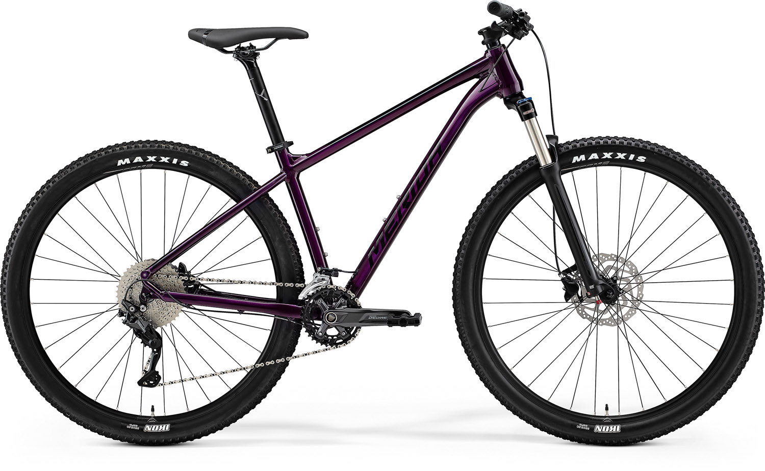MERIDA 2021 BIG NINE 300 elektromos MTB kerékpár SÖTÉTLILA(FEKETE)