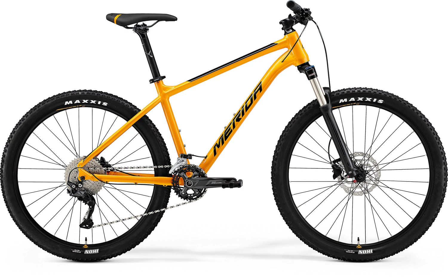 MERIDA 2021 BIG SEVEN 300 MTB kerékpár NARANCS (FEKETE)