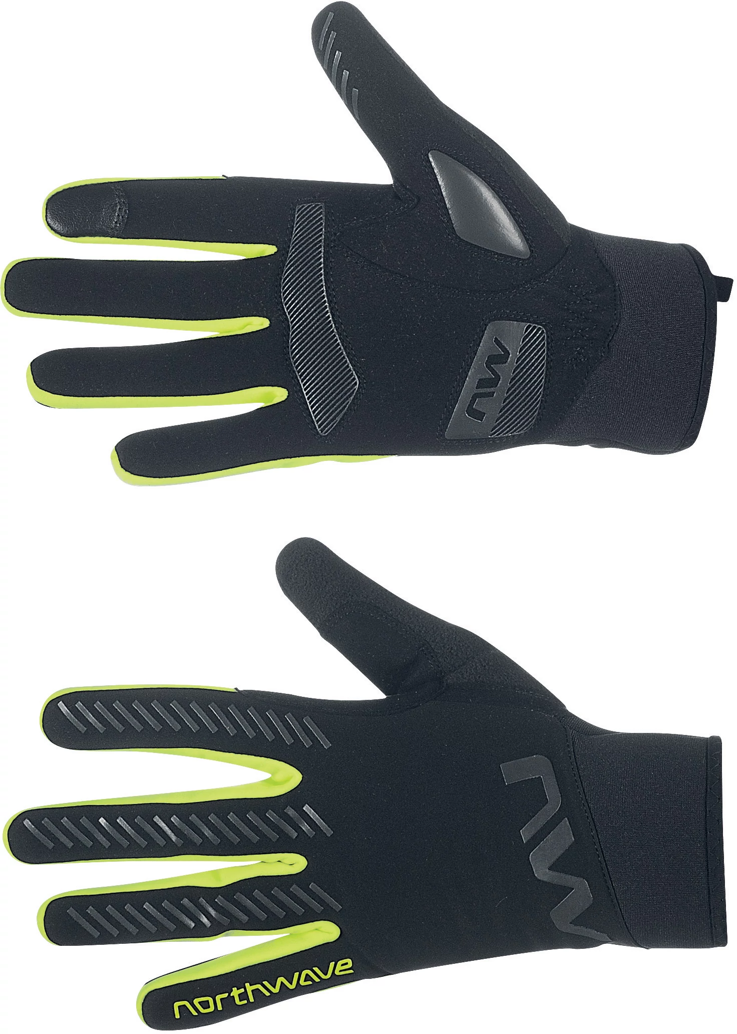 Kesztyű NORTHWAVE FEKETE/FLUO SÁRGA
