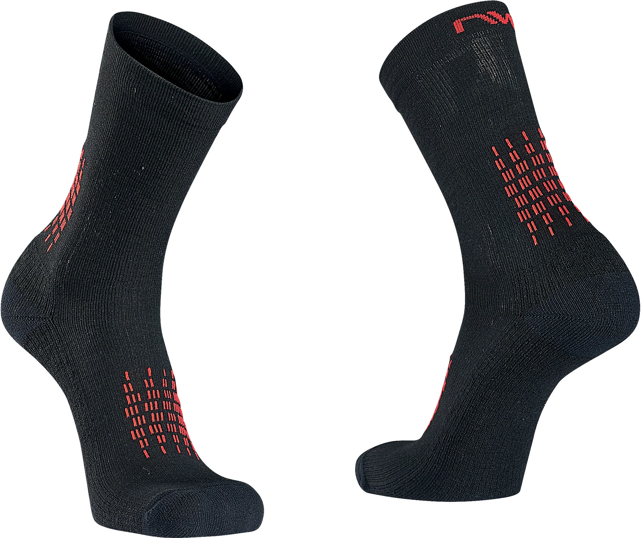 Zokni NORTHWAVE téli FAST FEKETE/PIROS M