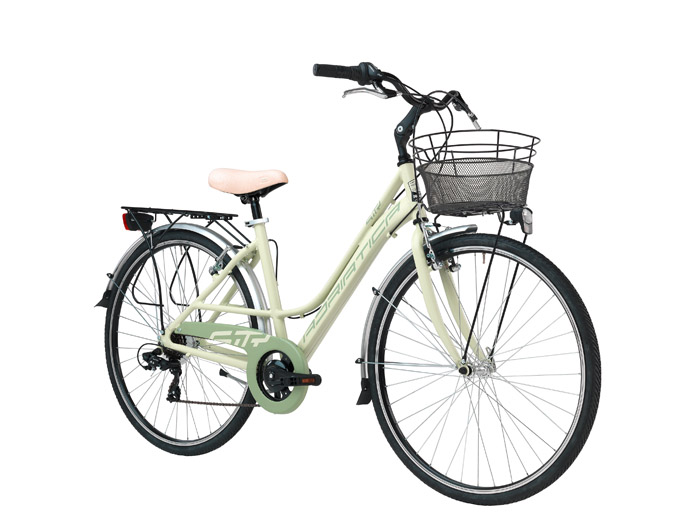 ADRIATICA SITY 3 női városi kerékpár 28 6s 45cm zöld