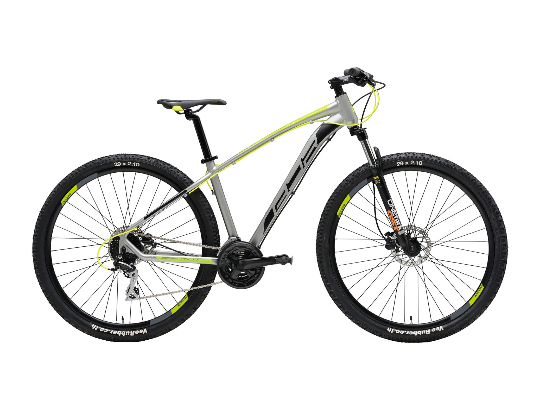 ADRIATICA WING RS 29 MTB kerékpár 42 cm SZÜRKE/FLUO SÁRGA