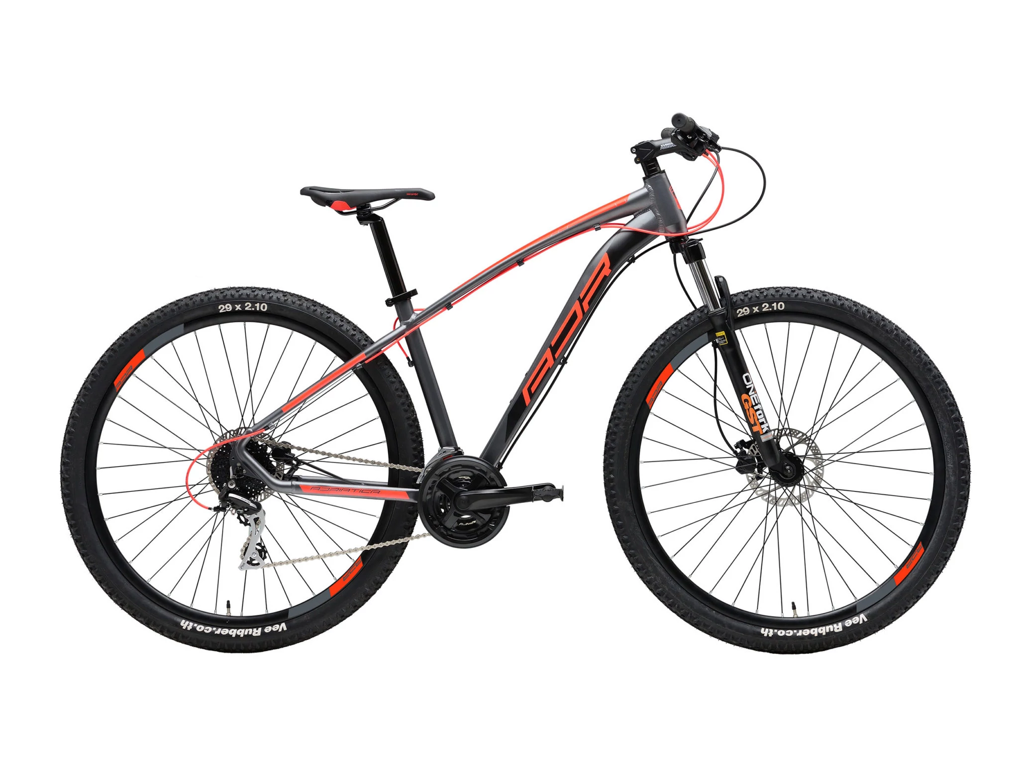 ADRIATICA WING RS 29 MTB kerékpár 42 cm ANTRACIT/PIROS