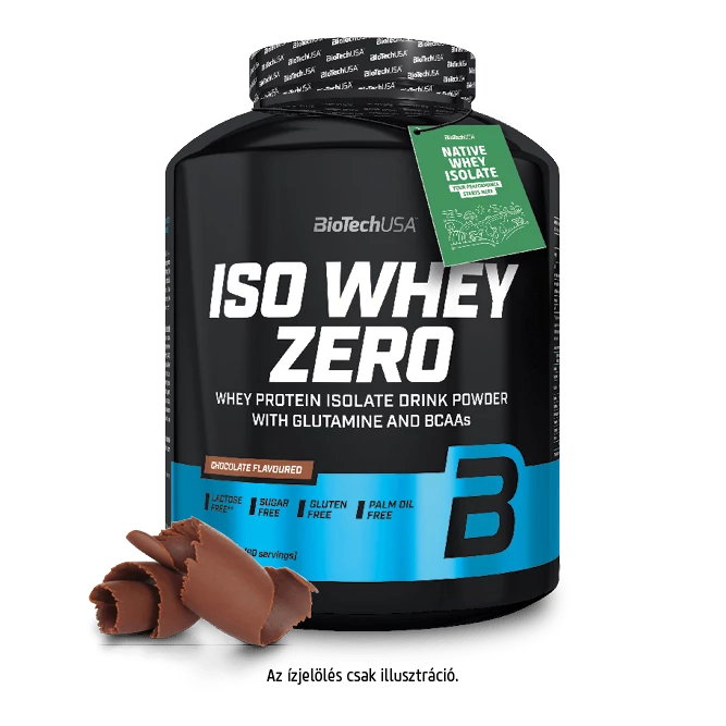 Iso Whey Zero prémium fehérje - 2270 g eper