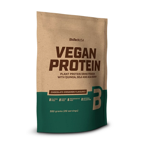 Vegan Protein, fehérje vegánoknak - 500 g mogyoró