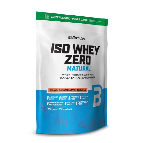 Iso Whey Zero Natural italpor - 1816 g vanília fahéj