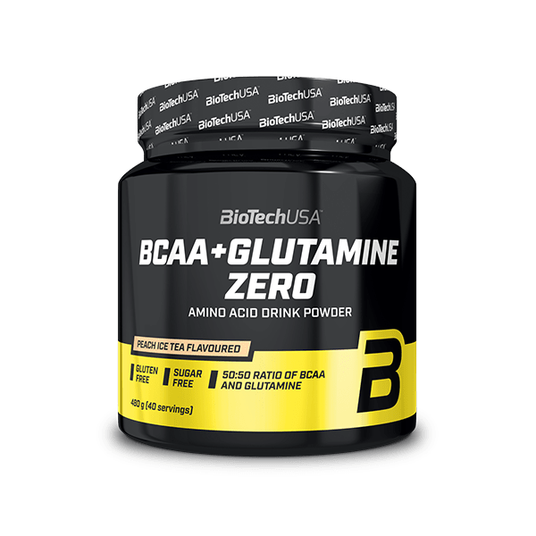 BCAA + Glutamine Zero 480 g narancs