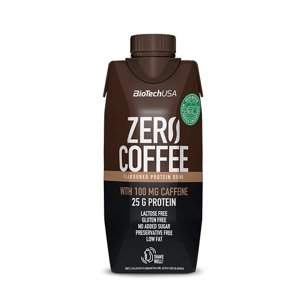 Zero Coffee fehérjeital 330 ml caffé latte 15 db/karton