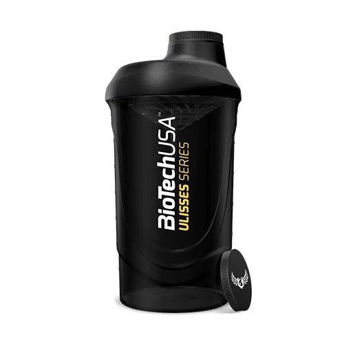 ULISSES Wave Shaker  fekete-füst  - 600 ml
