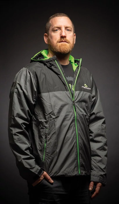 Dzseki MERIDA BRAND wind XL kapucnis (szürke/fekete)