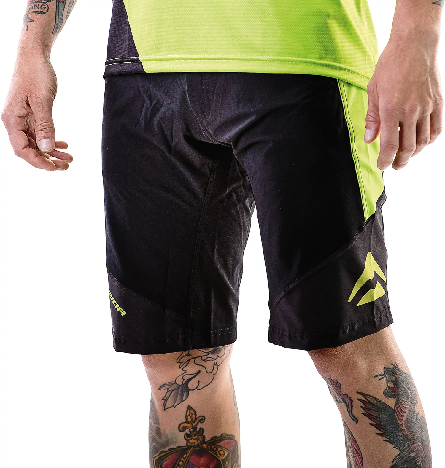 Nadrág MERIDA ENDURO DESIGN rövid M baggy betét nélkül ZÖLD Freeride Line