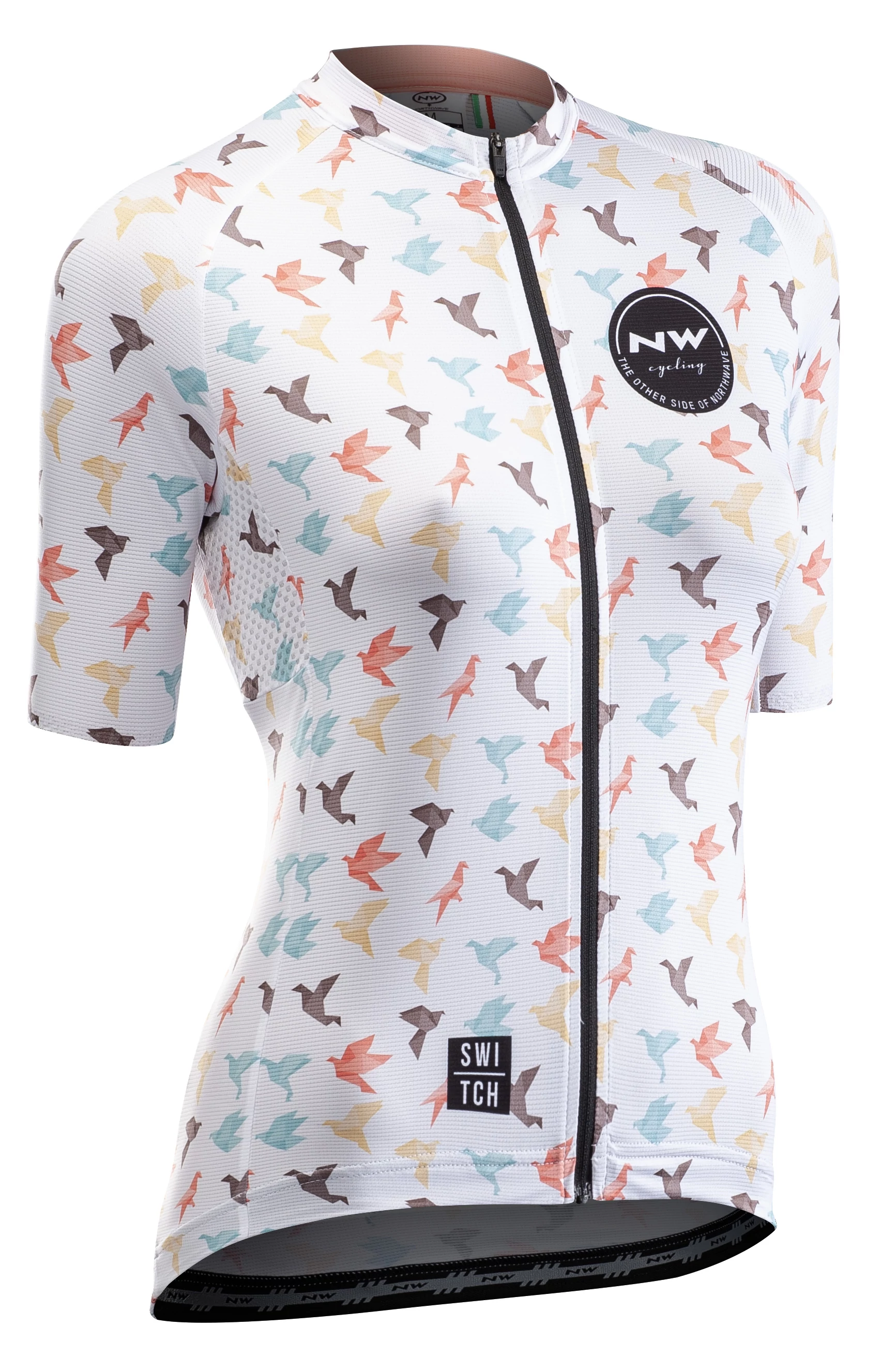 Northwave Origami WMN női rövid ujjú mez, fehér szín, XL méret