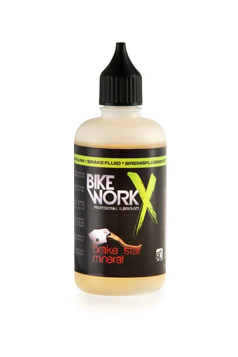 Fékfolyadék BIKEWORKX BRAKESTAR Mineral 100 ml - BRAKEMIN/100