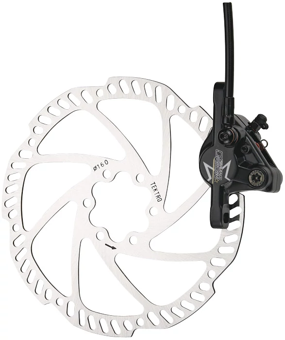 Tárcsafék TEKTRO ORION hátsó 160 mm rotor fekete
