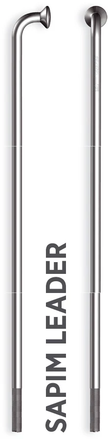 Küllő SAPIM LEADER Inox 14G 236mm J-Bend + Polyax réz 14G 12mm ezüst